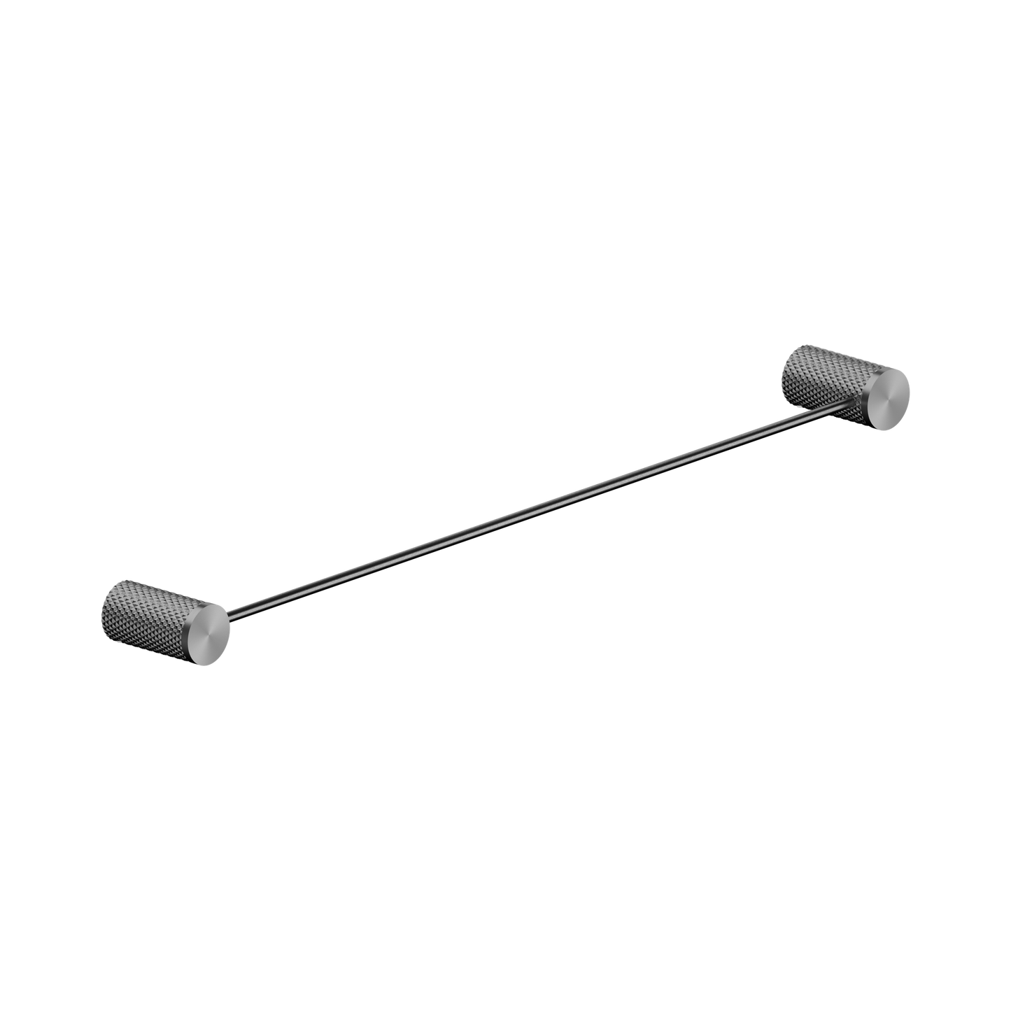 Opal Single Towel Rail 600mm Graphite