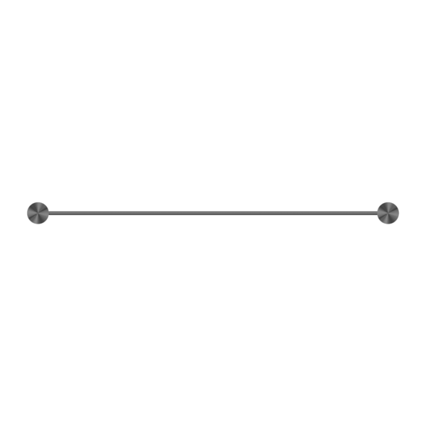 Nero Opal Single Towel Rail 600mm