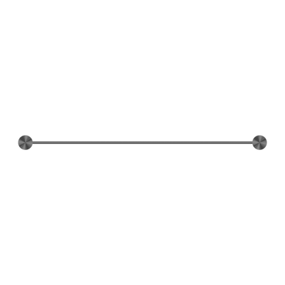 Nero Opal Single Towel Rail 600mm