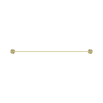 Opal Double Towel Rail 600mm Brushed Gold