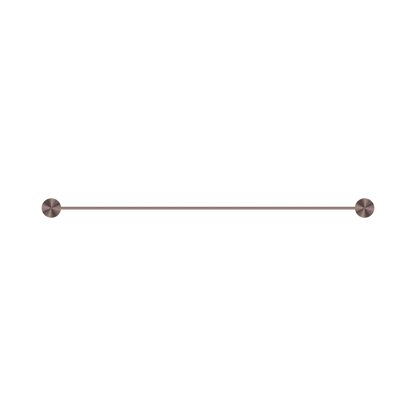 Opal Double Towel Rail 600mm Brushed Bronze