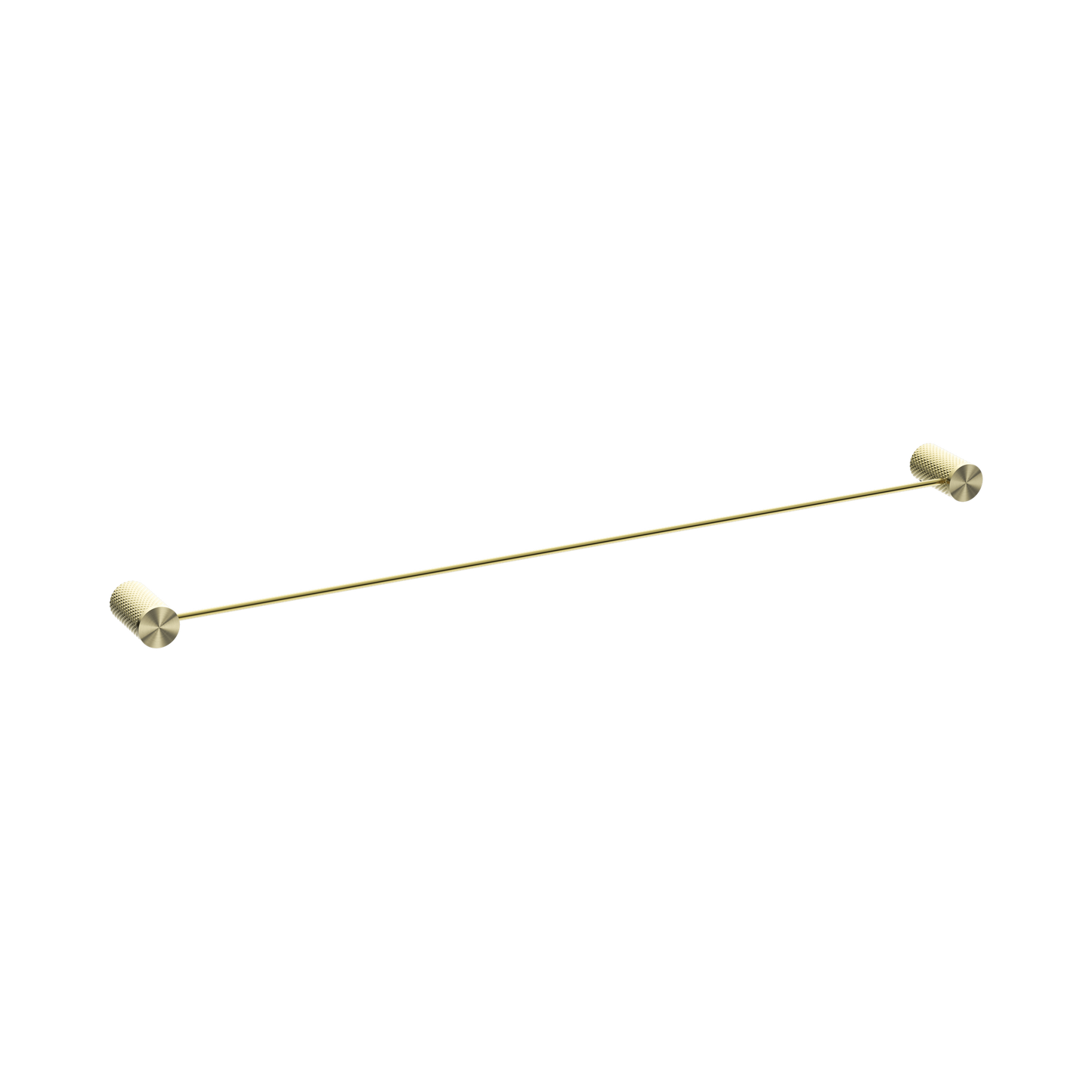 Opal Single Towel Rail 800mm Brushed Gold