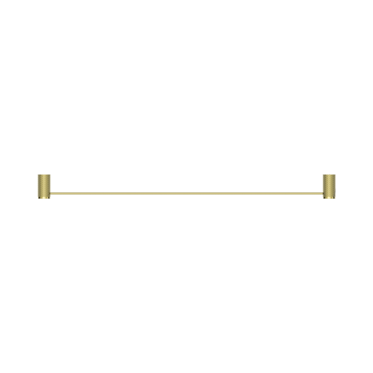 Opal Single Towel Rail 800mm Brushed Gold
