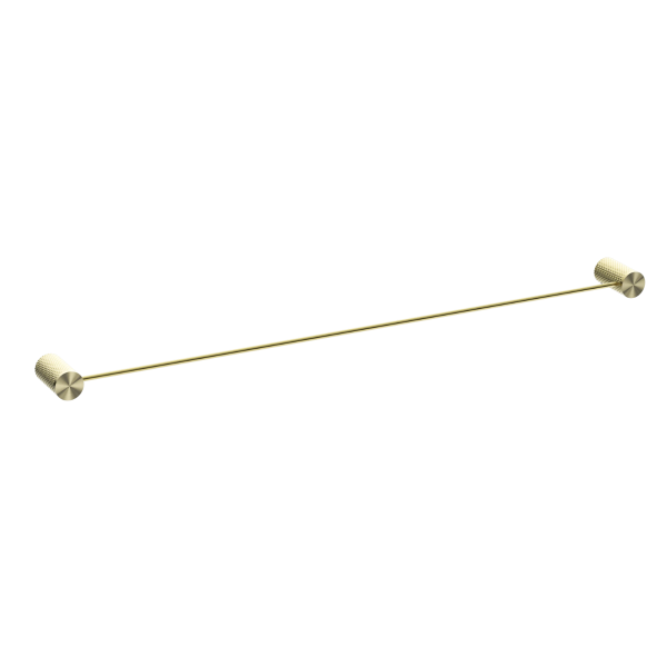 Nero Opal Single Towel Rail 800mm Brushed  NR2530BG