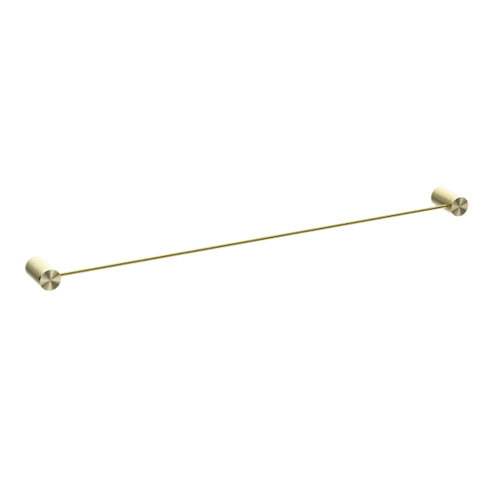 Nero Opal Single Towel Rail 800mm Brushed  NR2530BG