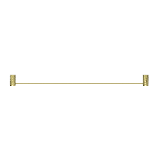 Nero Opal Single Towel Rail 800mm Brushed  NR2530BG