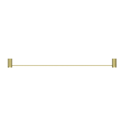 Nero Opal Single Towel Rail 800mm Brushed  NR2530BG