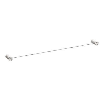 Nero Opal Single Towel Rail 800mm  NR2530BN