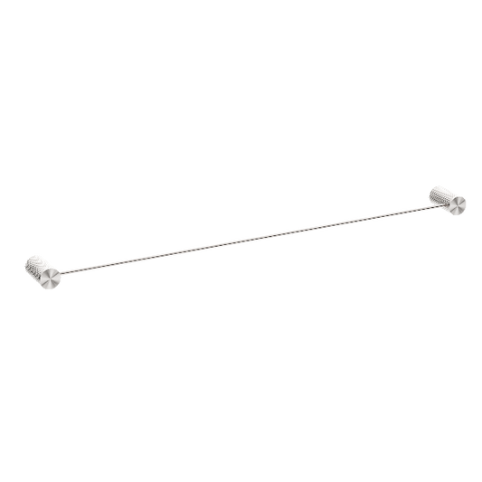 Nero Opal Single Towel Rail 800mm  NR2530BN