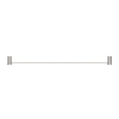 Nero Opal Single Towel Rail 800mm  NR2530BN