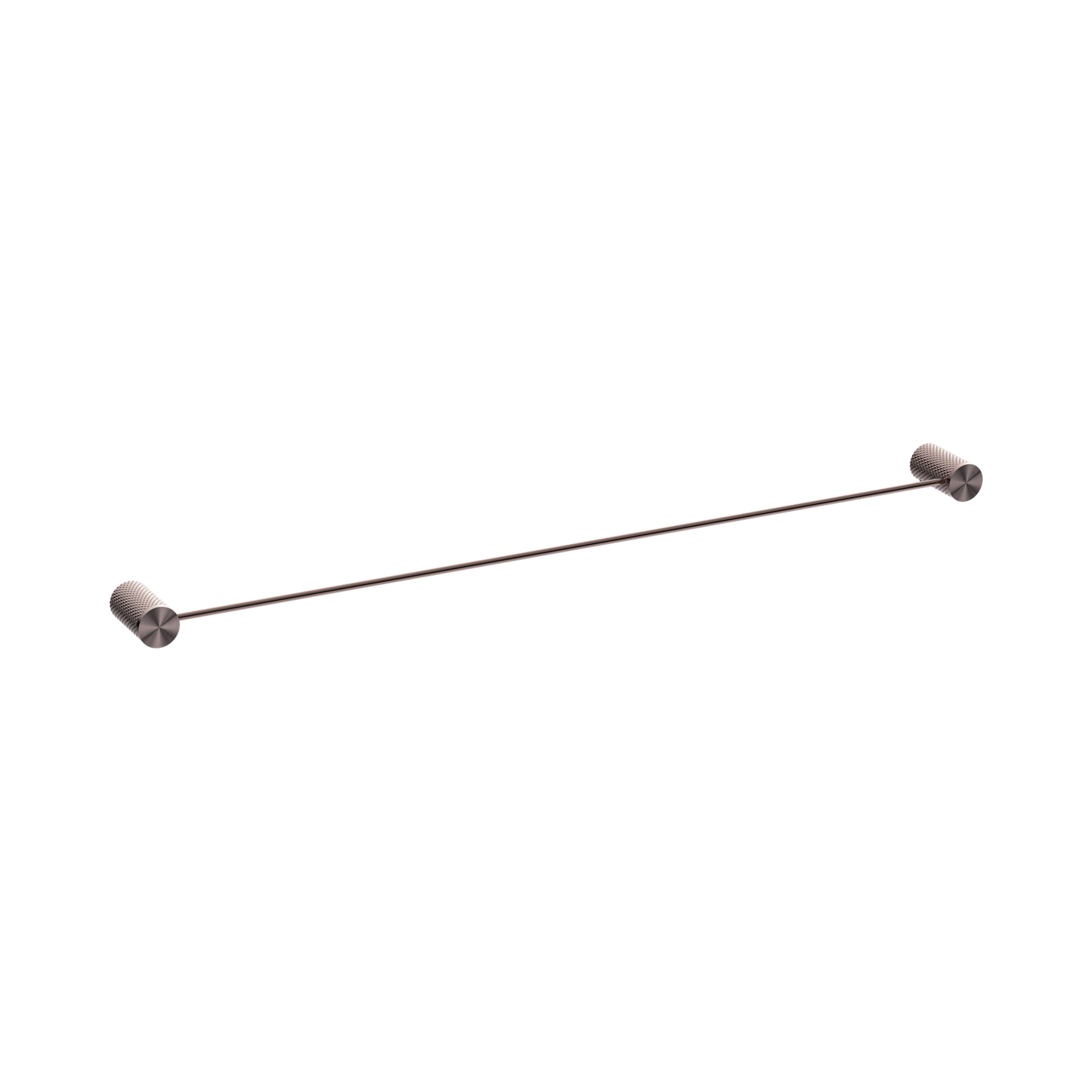 Opal Single Towel Rail 800mm Brushed Bronze