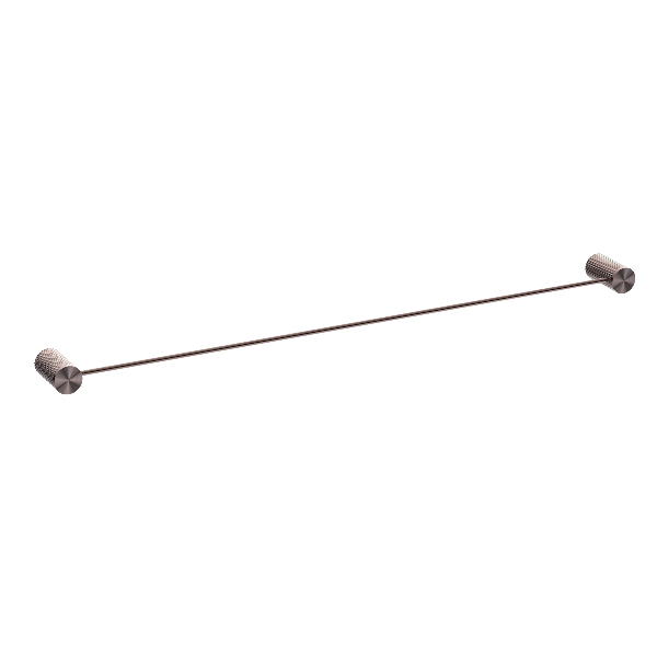Nero Opal Single Towel Rail 800mm  NR2530BZ