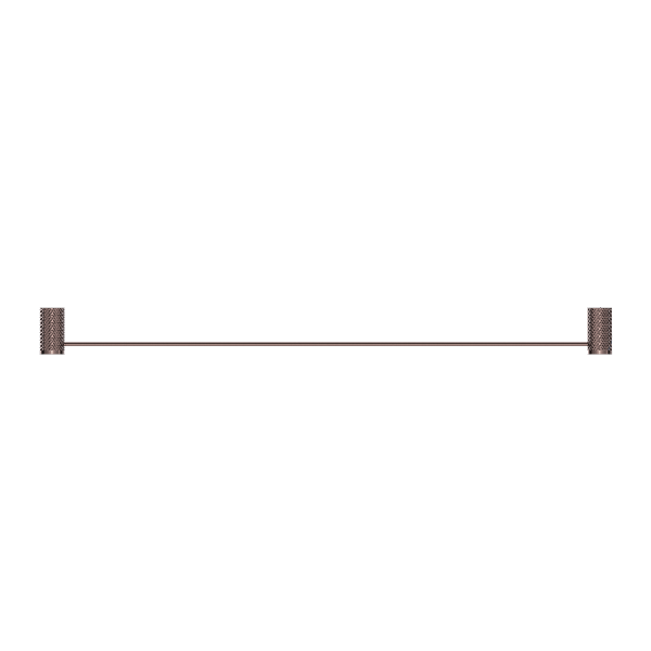 Nero Opal Single Towel Rail 800mm  NR2530BZ