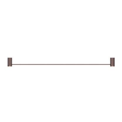 Nero Opal Single Towel Rail 800mm  NR2530BZ