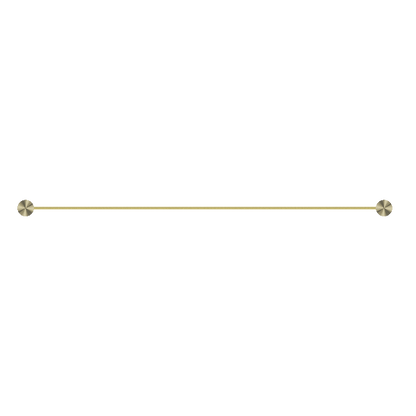 Nero Opal Double Towel Rail 800mm Brushed  NR2530dBG