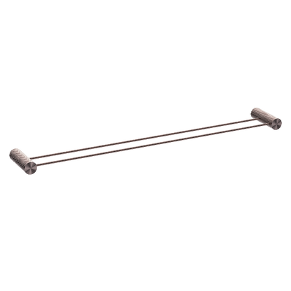 Nero Opal Double Towel Rail 800mm  NR2530dBZ