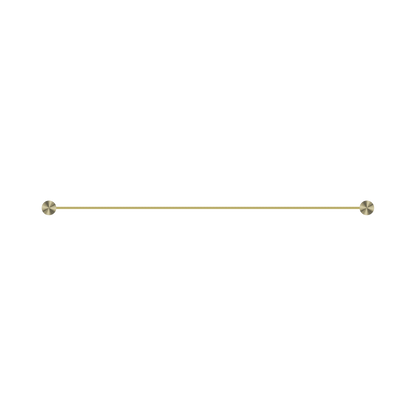 Opal Double Towel Rail 800mm Brushed Gold