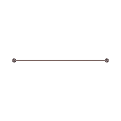 Opal Double Towel Rail 800mm Brushed Bronze