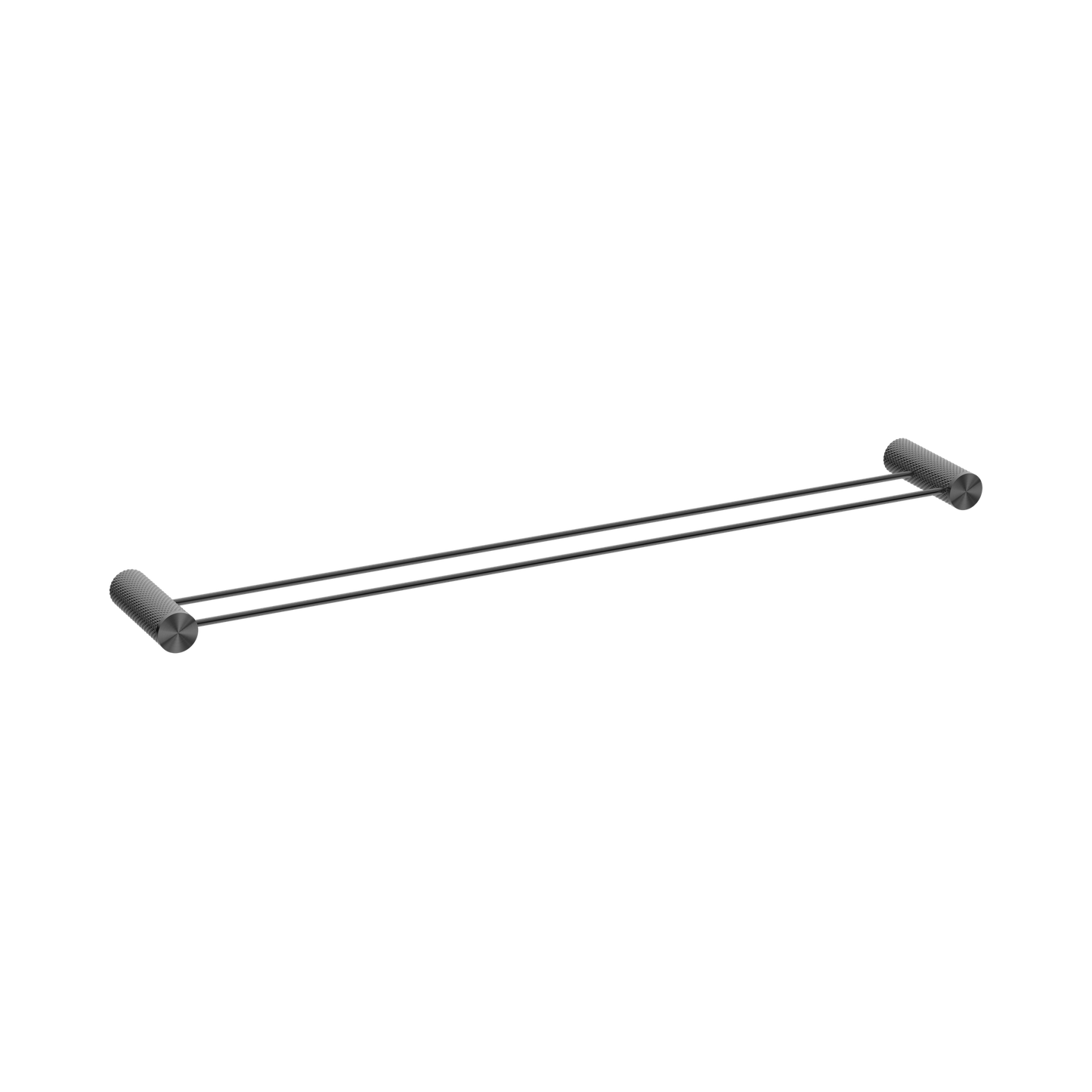 Opal Double Towel Rail 800mm Graphite