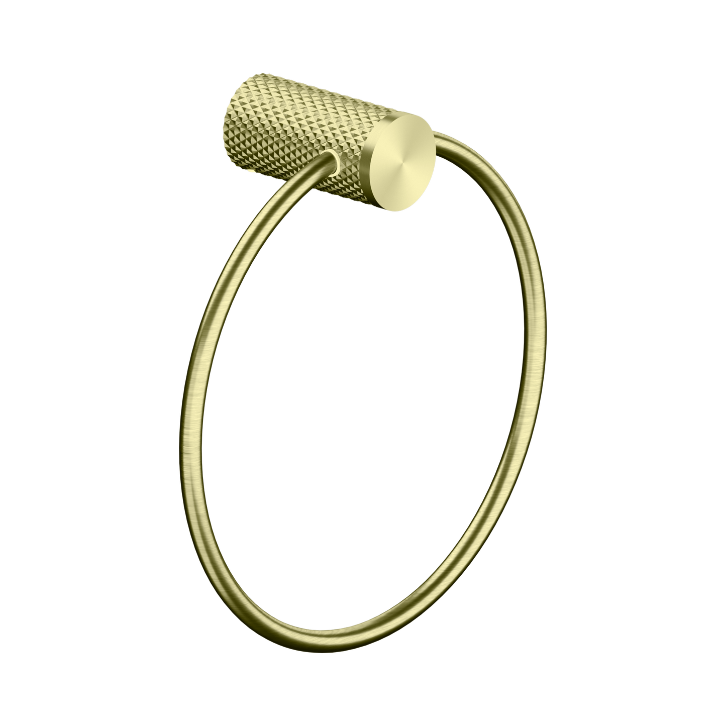 Opal Towel Ring Brushed Gold