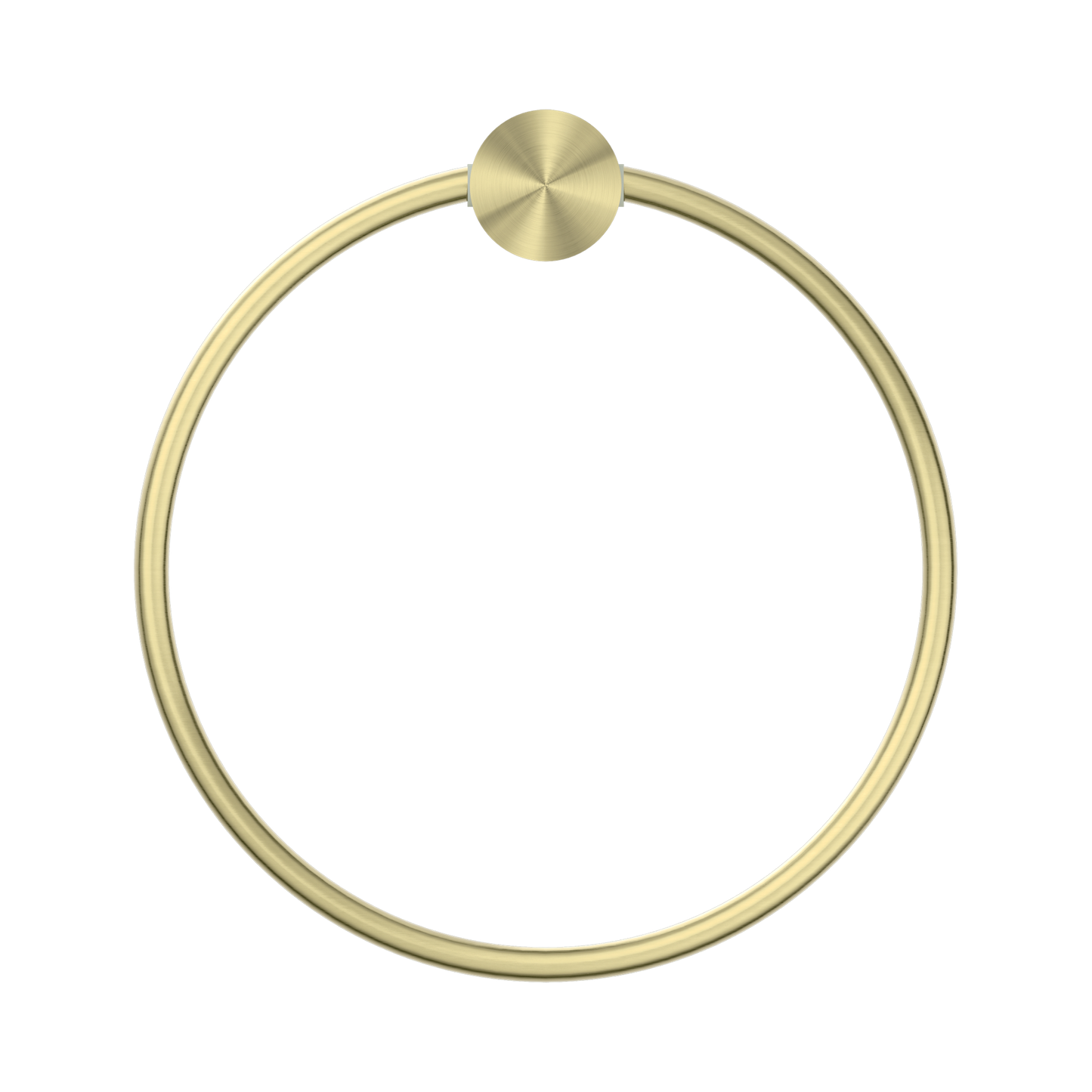 Opal Towel Ring Brushed Gold