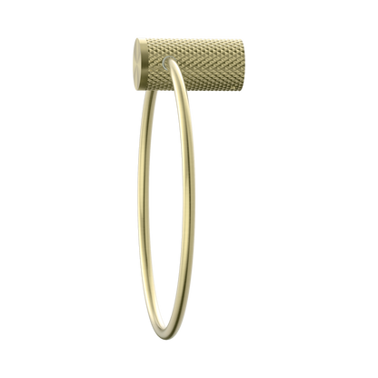 Opal Towel Ring Brushed Gold