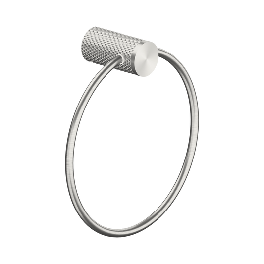 Opal Towel Ring Brushed Nickel
