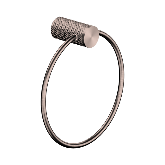 Opal Towel Ring Brushed Bronze