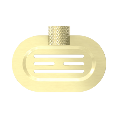 Opal Soap Dish Holder Brushed Gold