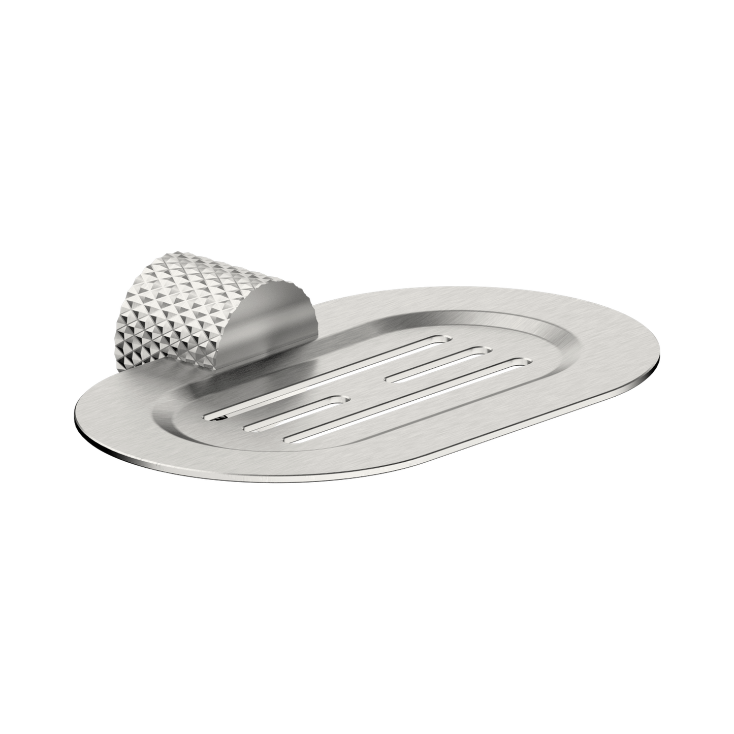 Opal Soap Dish Holder Brushed Nickel