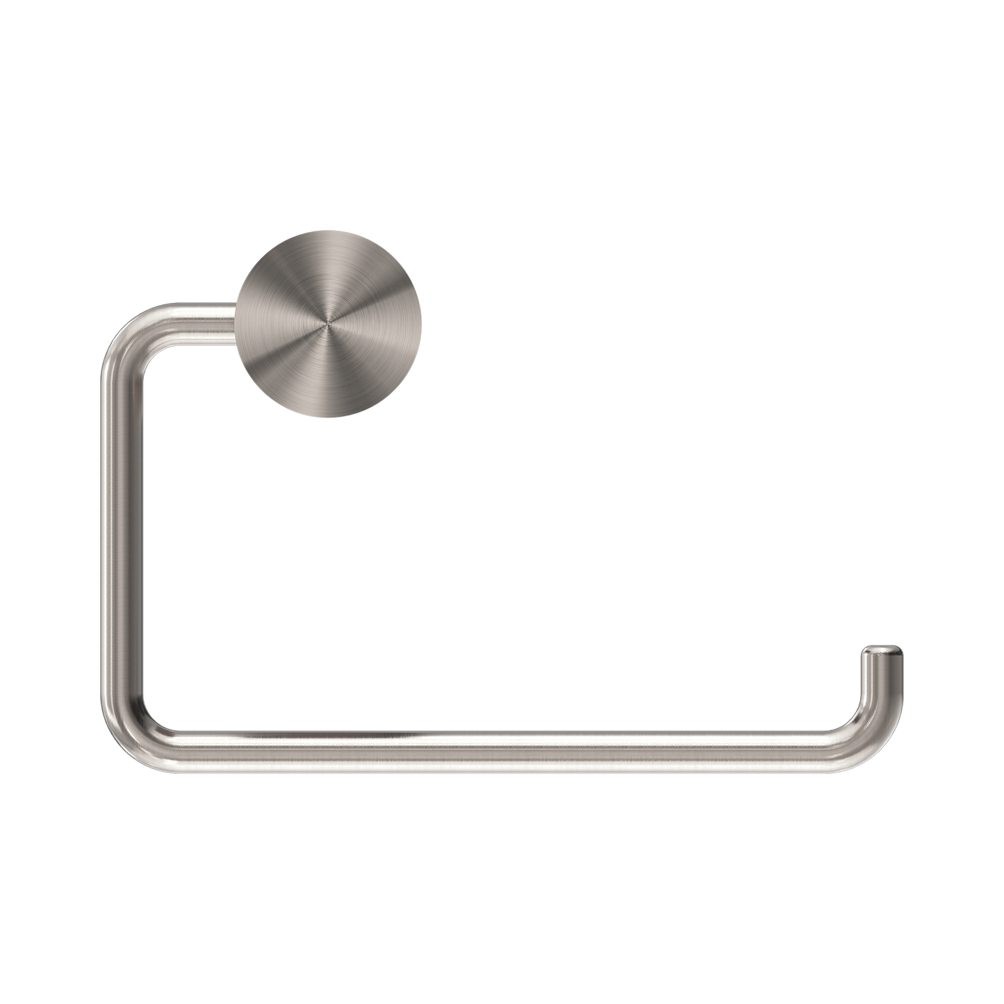 Opal Toilet Roll Holder Brushed Nickel