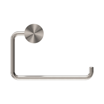 Opal Toilet Roll Holder Brushed Nickel