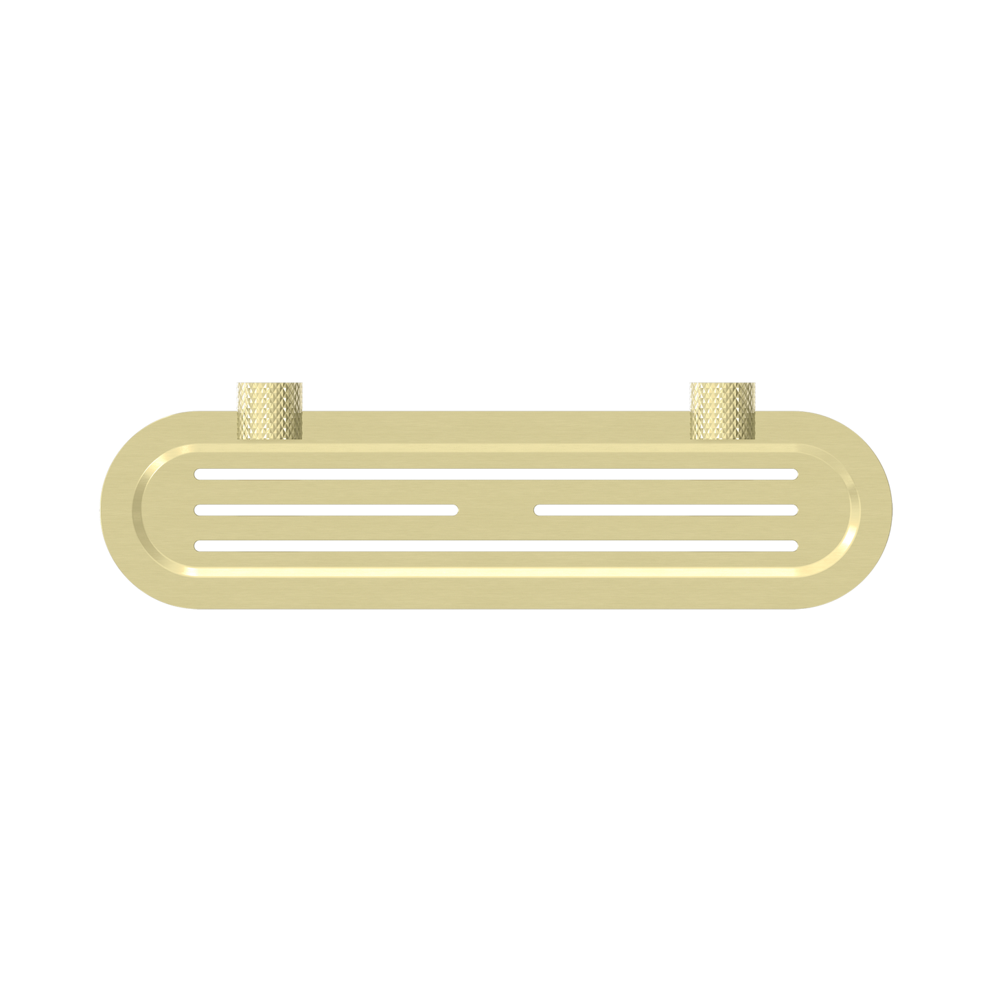 Opal Metal Shower Shelf Brushed Gold