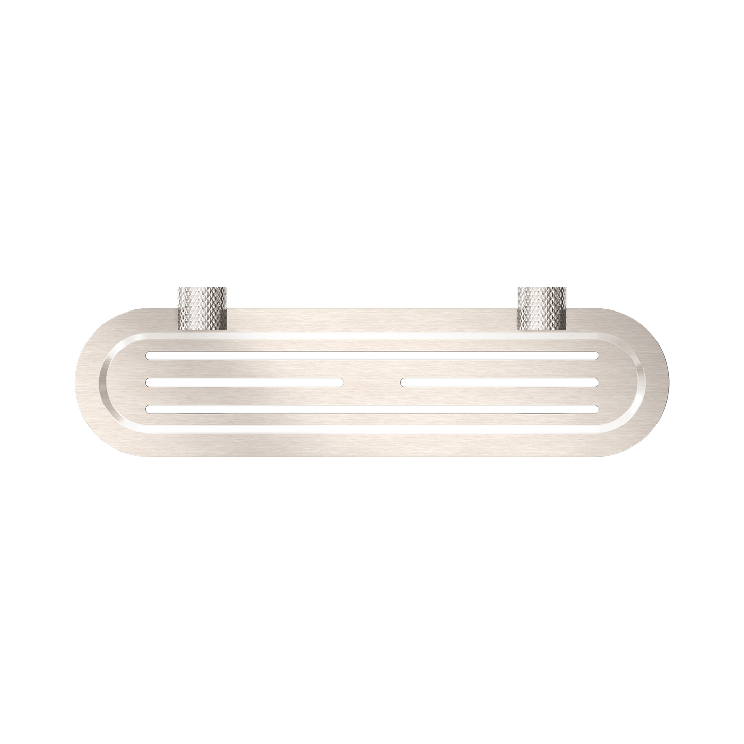Opal Metal Shower Shelf Brushed Nickel