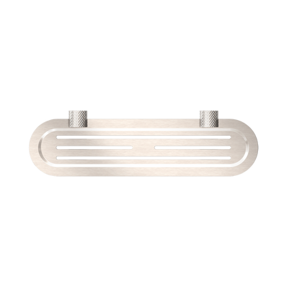 Opal Metal Shower Shelf Brushed Nickel
