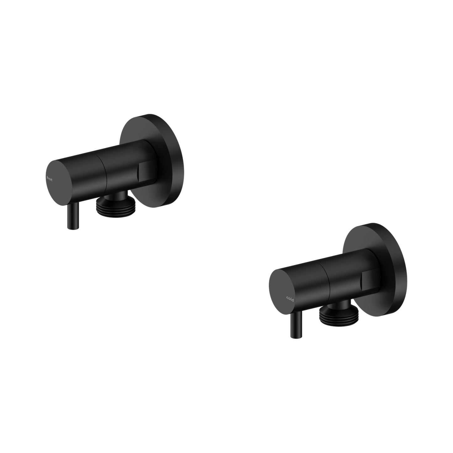 Washing Machine Tap Set Matte Black