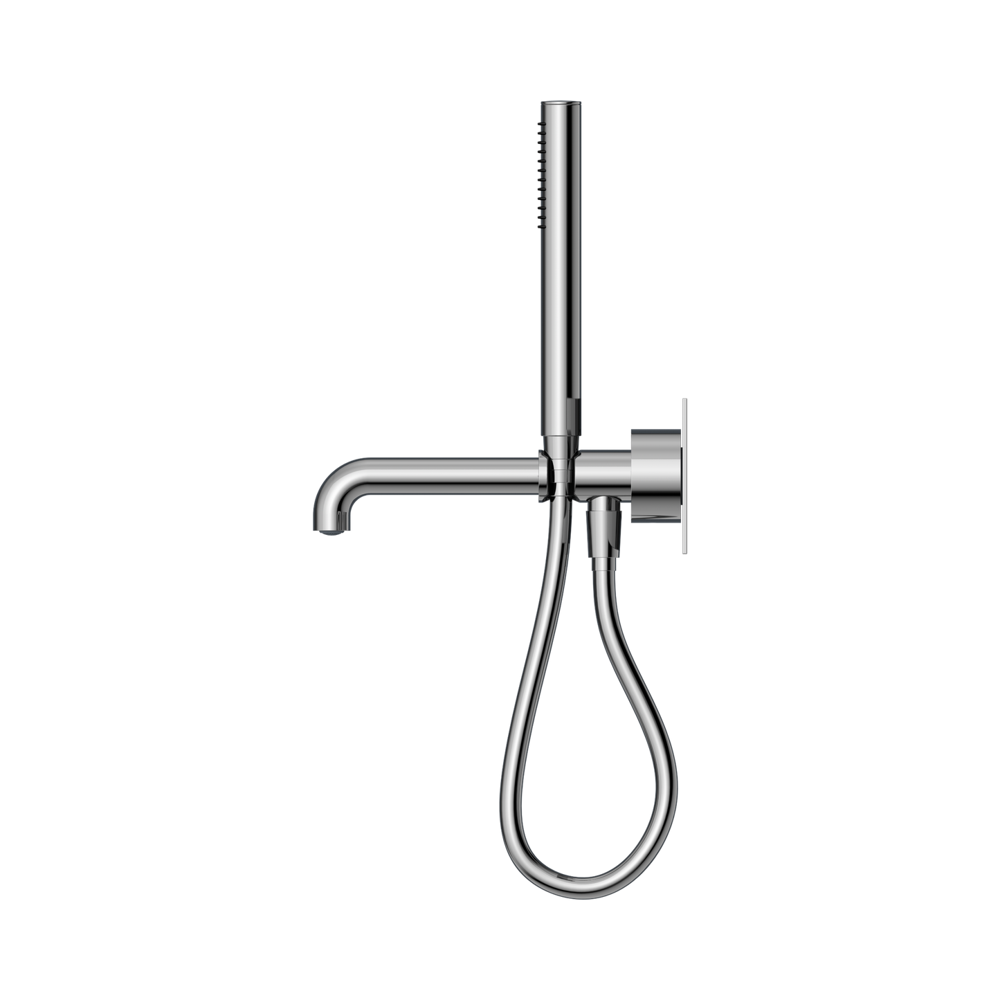 Kara Progressive Shower System With Spout 230mm Chrome
