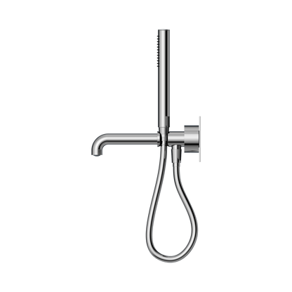 Kara Progressive Shower System With Spout 230mm Chrome