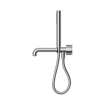 Kara Progressive Shower System Separate Plate With Spout 230mm Chrome