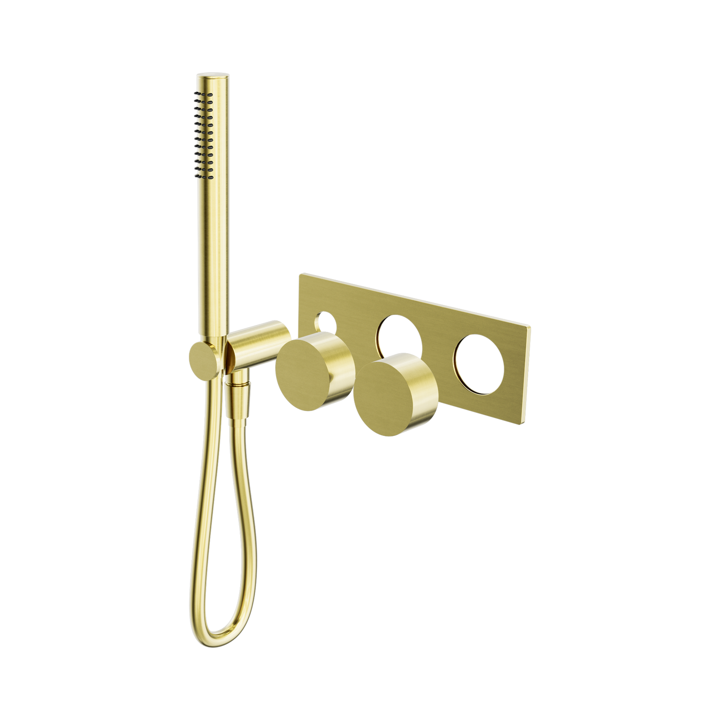 Kara Progressive Shower System Trim Kits Only Brushed Gold