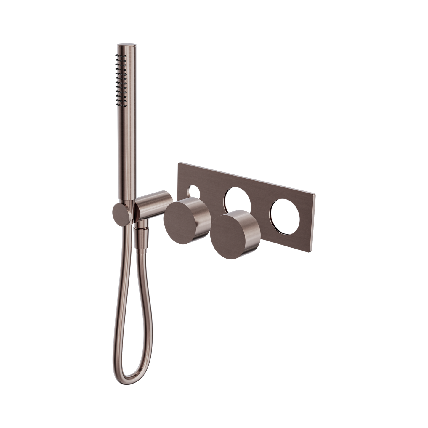 Kara Progressive Shower System Trim Kits Only Brushed Bronze