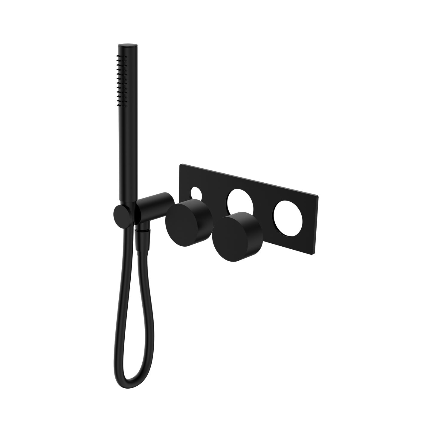 Kara Progressive Shower System Trim Kits Only Matte Black