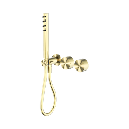 Kara Progressive Shower System Separate Plate Brushed Gold