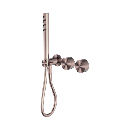 Kara Progressive Shower System Separate Plate Brushed Bronze