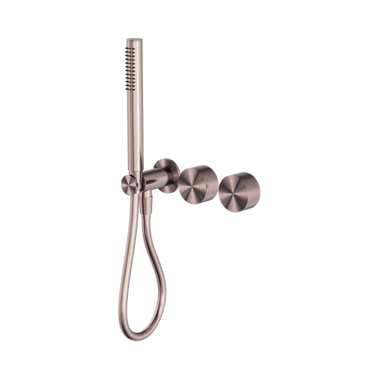 Kara Progressive Shower System Separate Plate Brushed Bronze