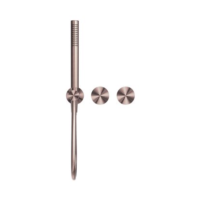 Kara Progressive Shower System Separate Plate Brushed Bronze