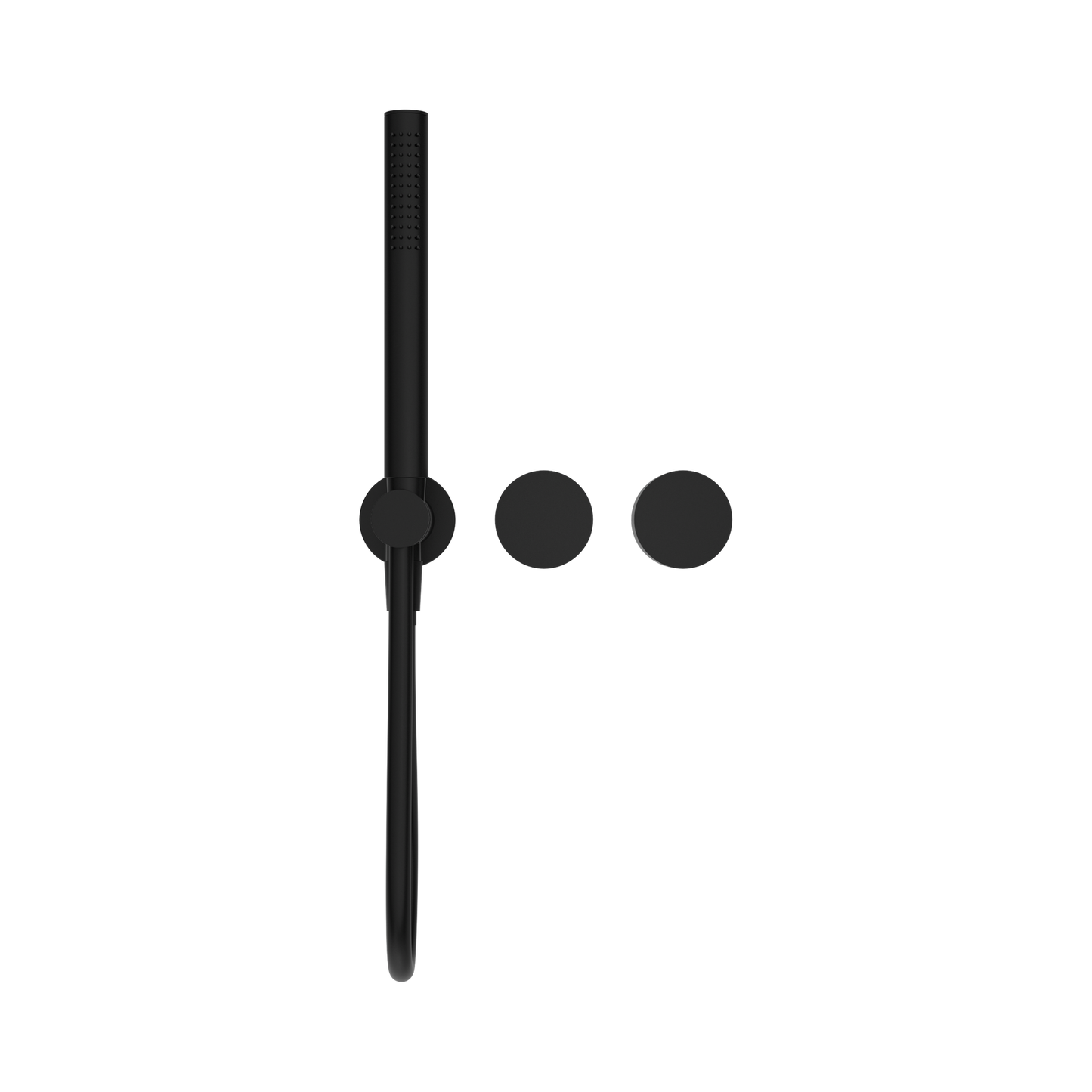 Kara Progressive Shower System Separate Plate Matte Black