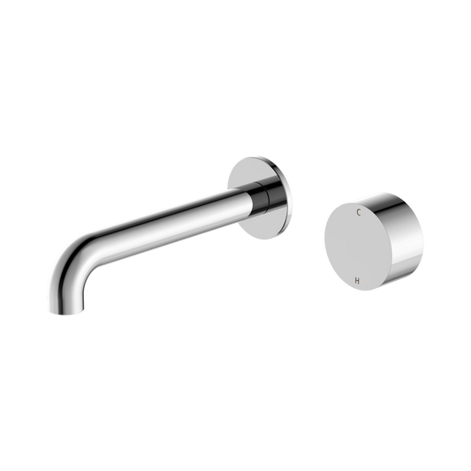 Kara Progressive Wall Basin/Bath Set 160mm Chrome