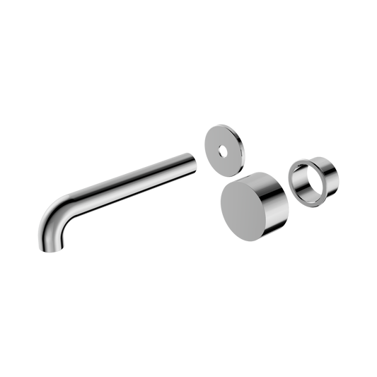 Kara Progressive Wall Basin/Bath Set 160mm Trim Kits Only Chrome