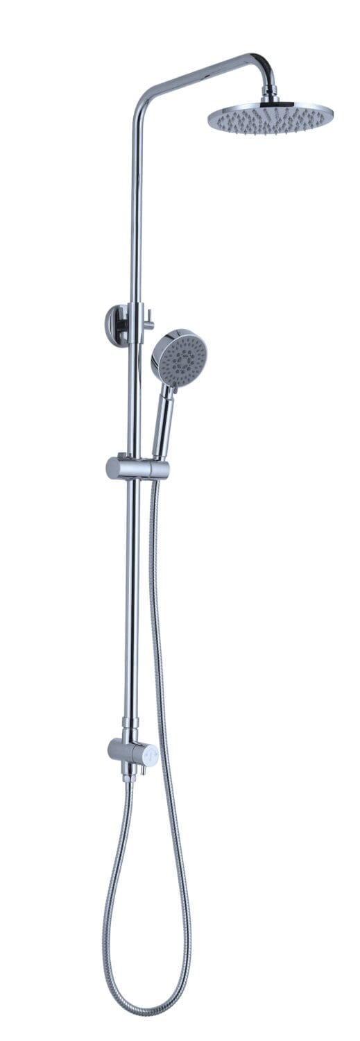 Dolce Round Twin Shower Bottom Inlet